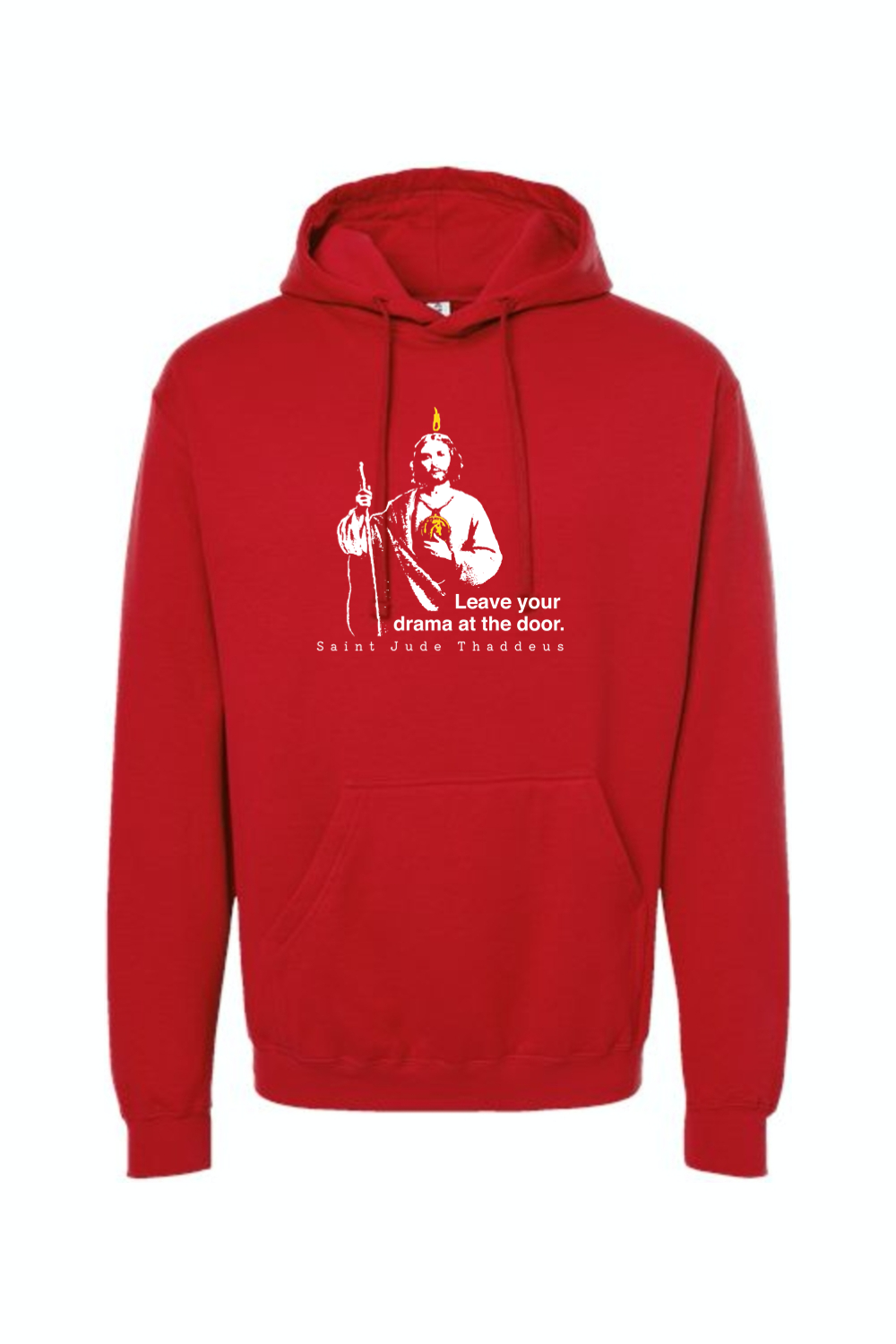 Leave Your Drama at the Door - St. Jude Thaddeus Hoodie Sweatshirt