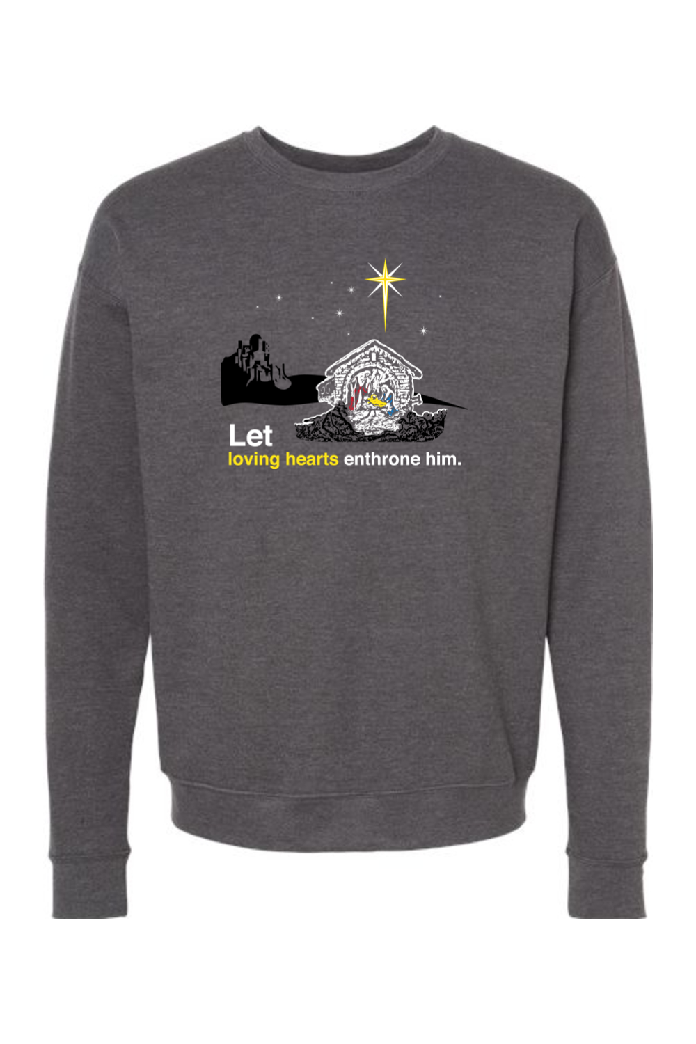 Holy Night - Christ's Nativity Crewneck Sweatshirt