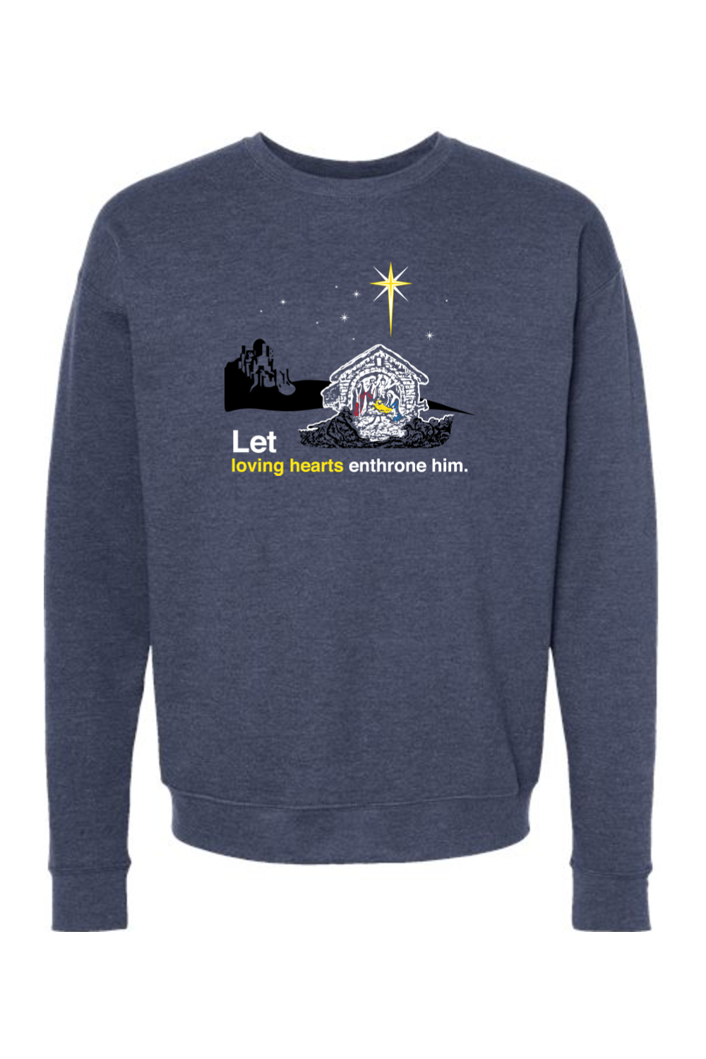 Holy Night - Christ's Nativity Crewneck Sweatshirt