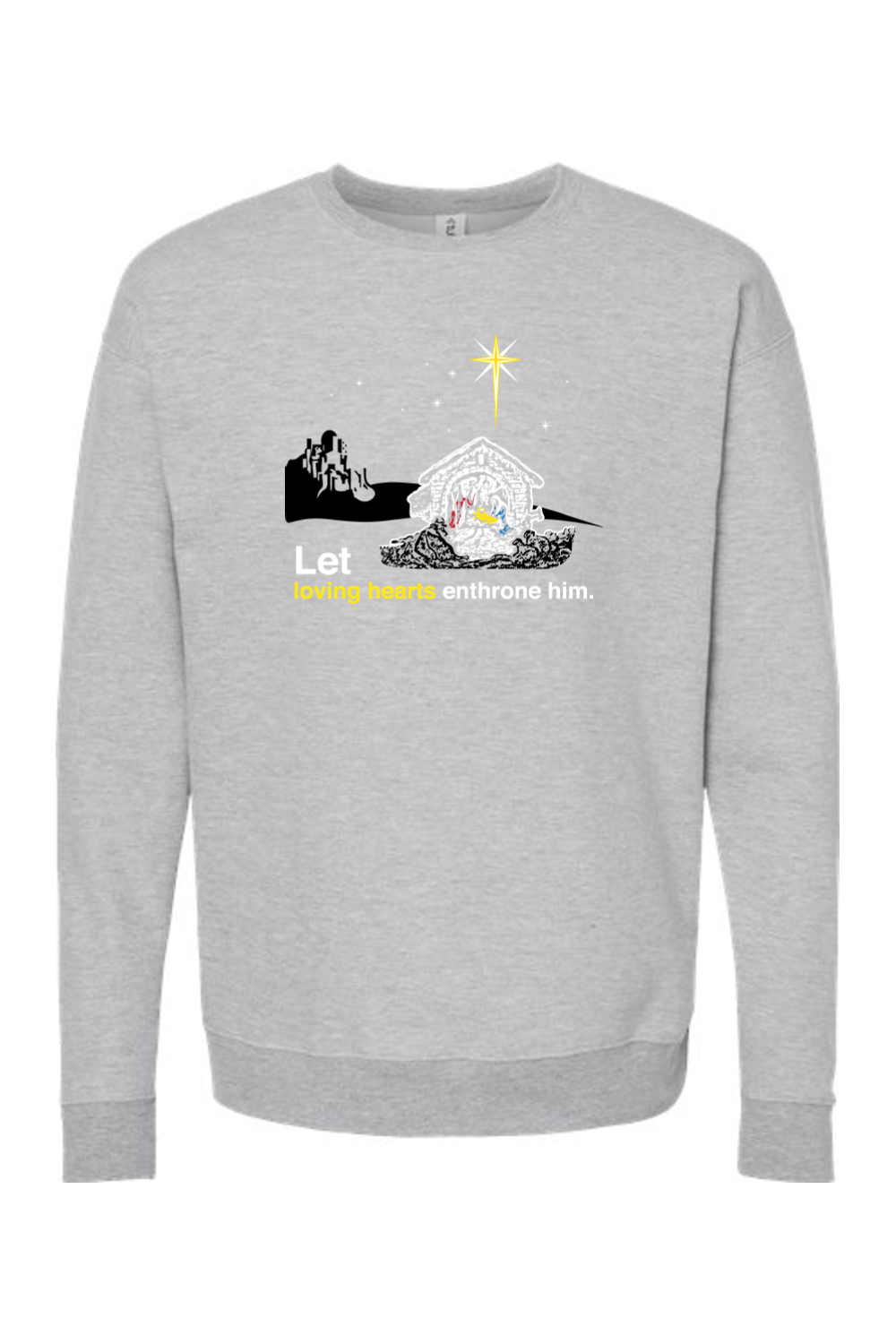 Holy Night - Christ's Nativity Crewneck Sweatshirt