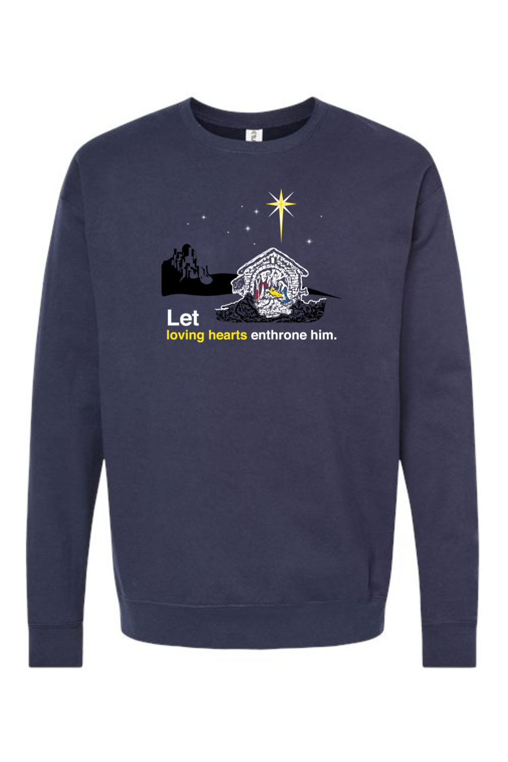 Holy Night - Christ's Nativity Crewneck Sweatshirt