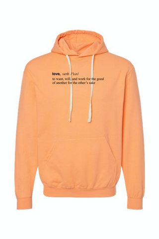 Love is a Verb - Hoodie Sweatshirt