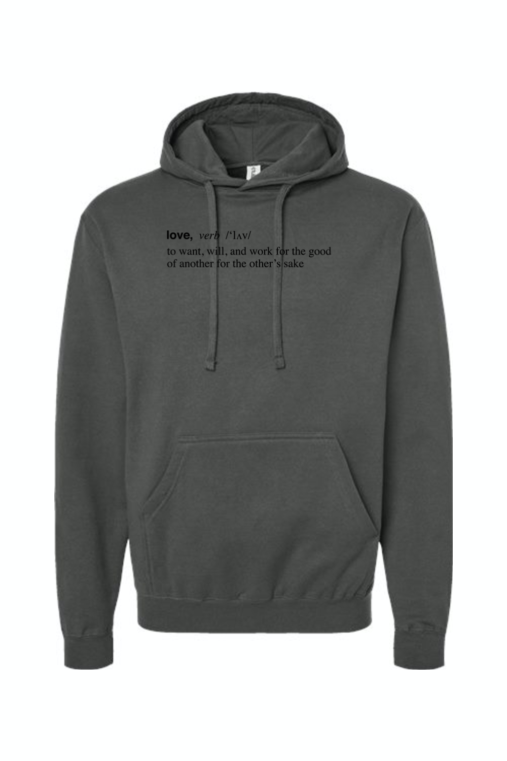 Love is a Verb - Hoodie Sweatshirt