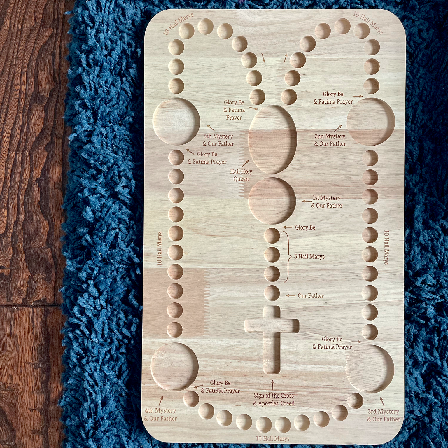 Wooden Rosary Board™