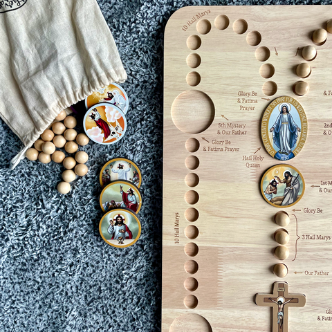 Wooden Rosary Board™