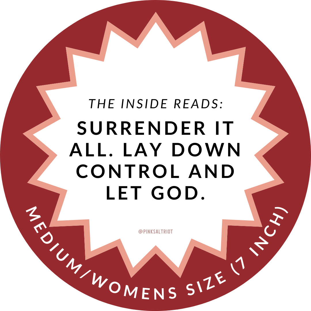 Floral Surrender It All Womens Truthband