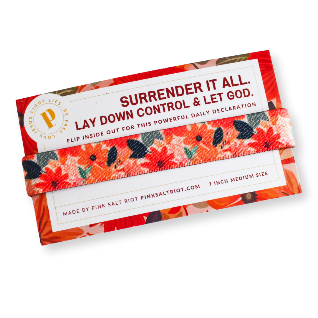 Floral Surrender It All Womens Truthband