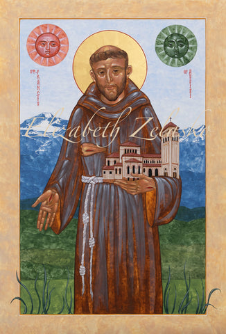 Saint Francis of Assisi Print