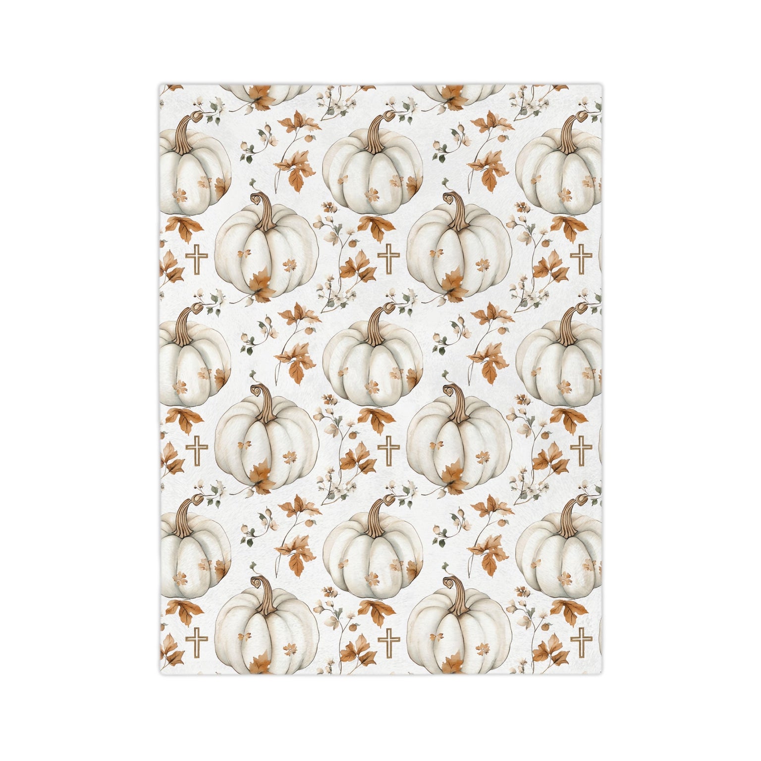 Faithful Harvest Minky Blanket