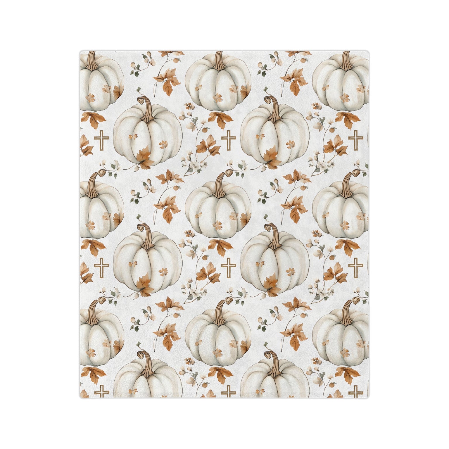 Faithful Harvest Minky Blanket