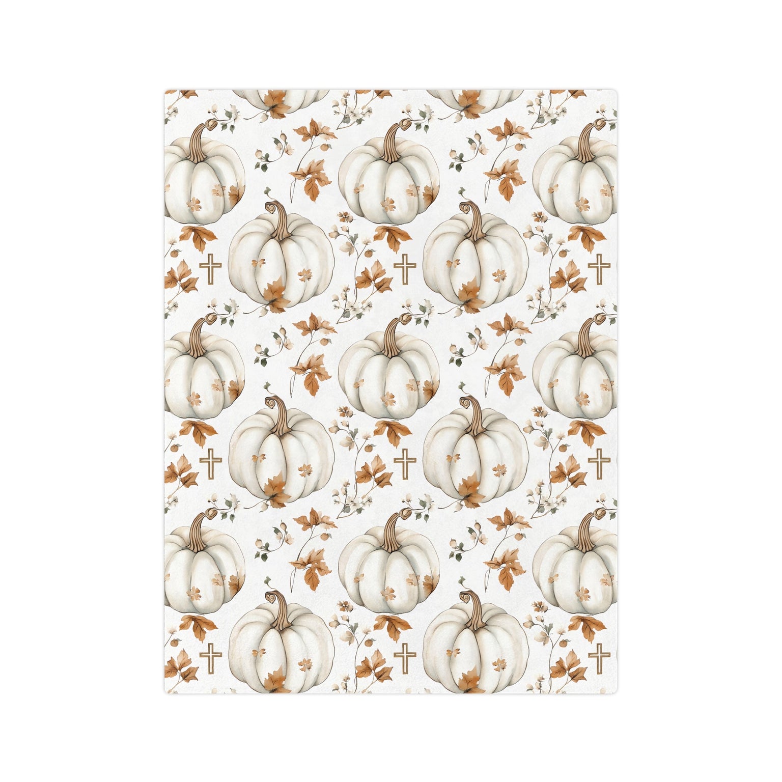 Faithful Harvest Minky Blanket