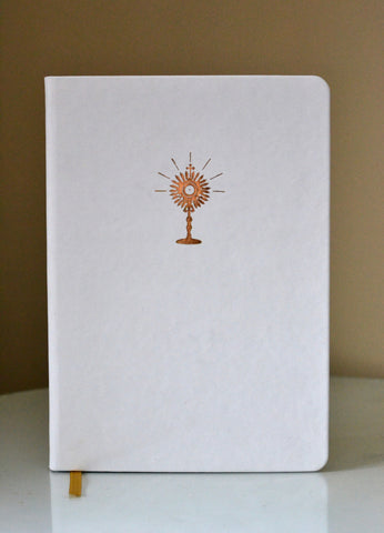 Rejoice Notebook - Gold Eucharist Design