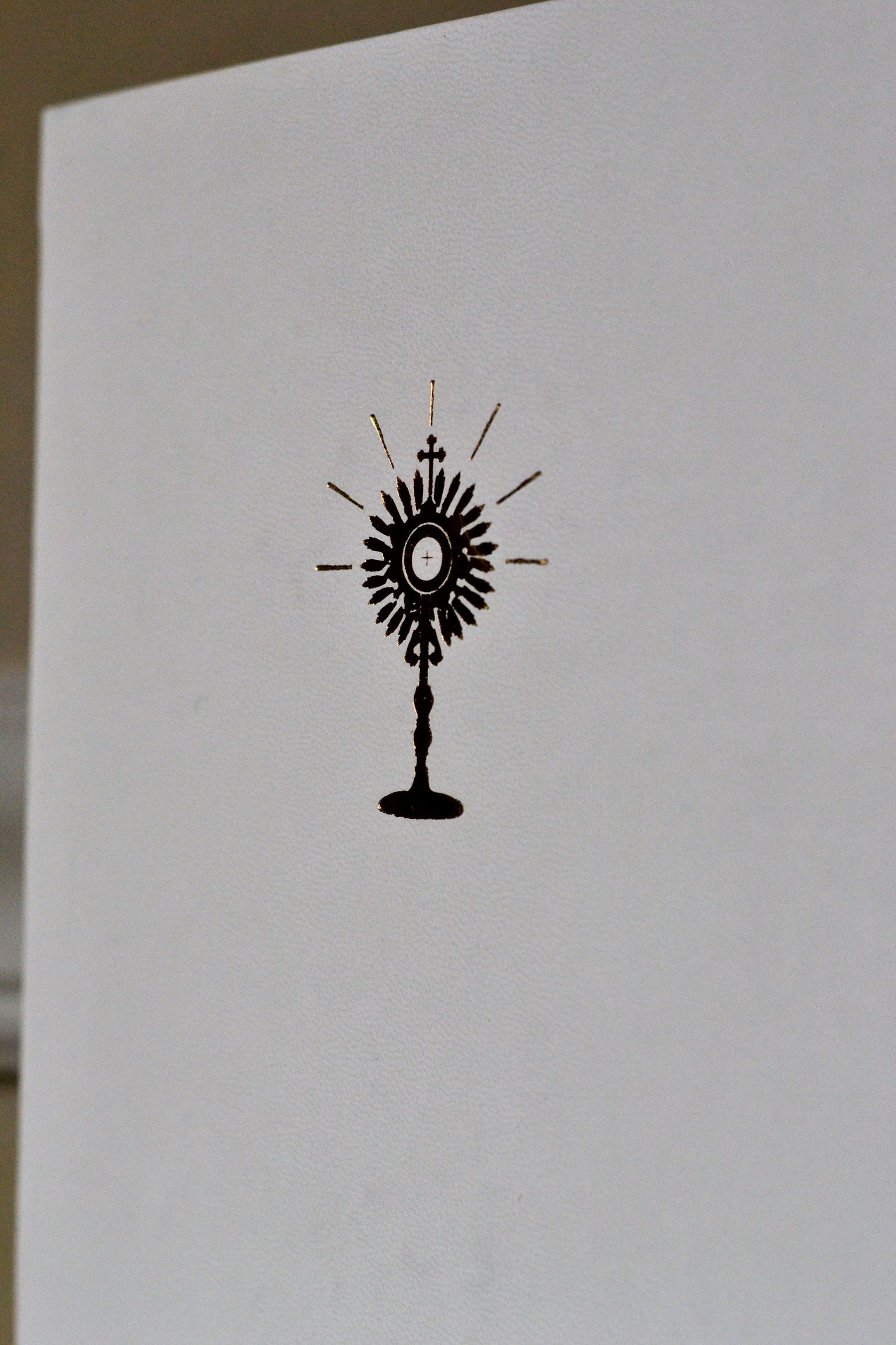 Rejoice Notebook - Gold Eucharist Design