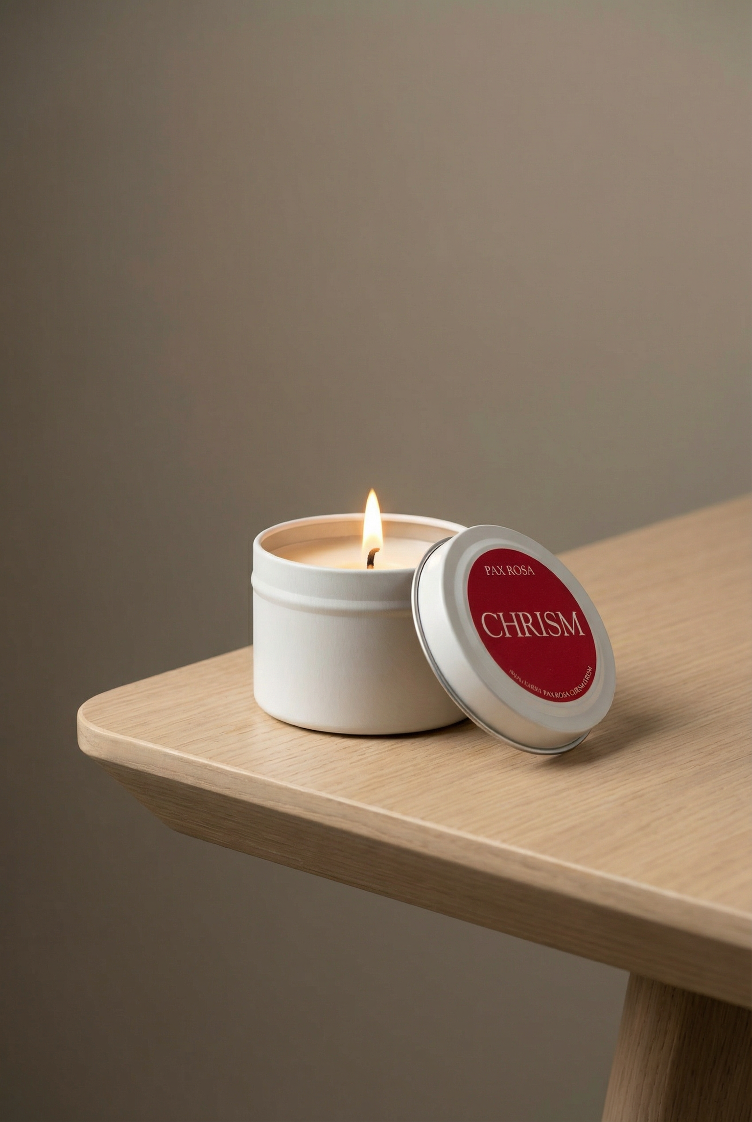 Chrism Essence Infused Candle