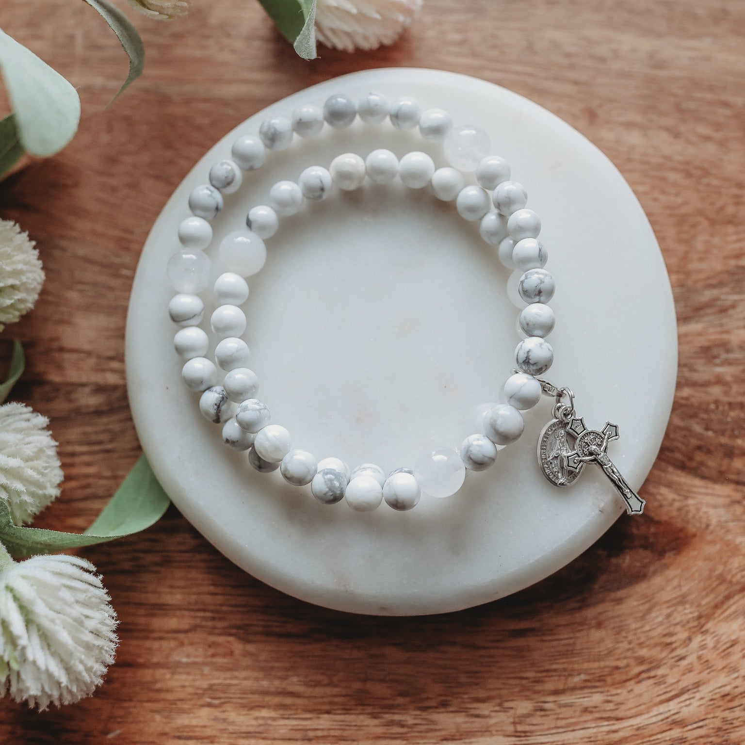 Glory | Stretch & Wrap Rosary Bracelet