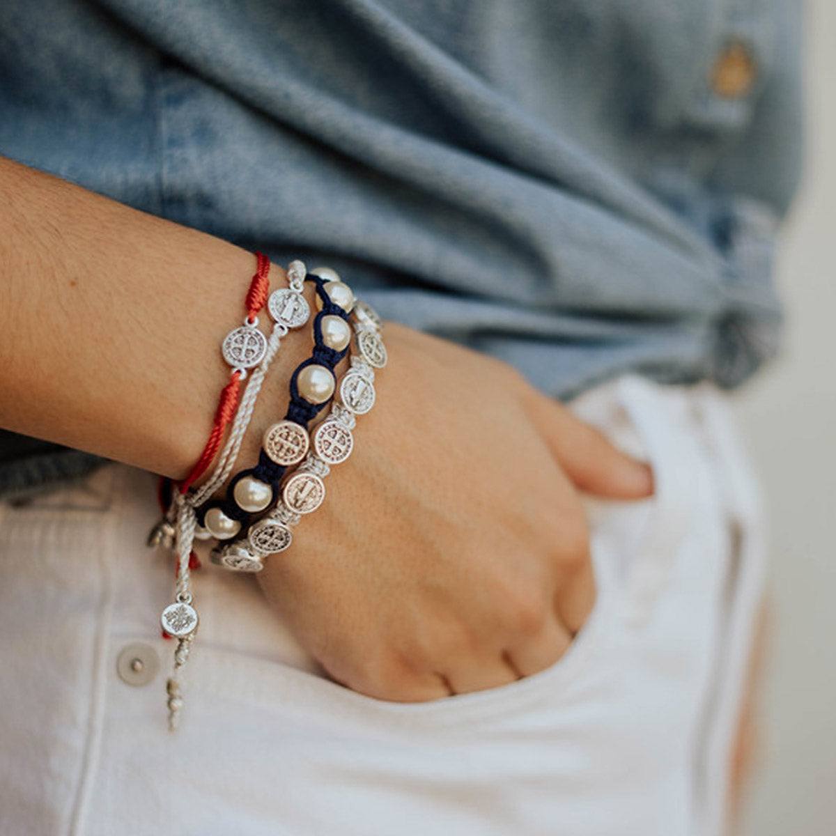 God Bless America Blessings for Her Bracelet