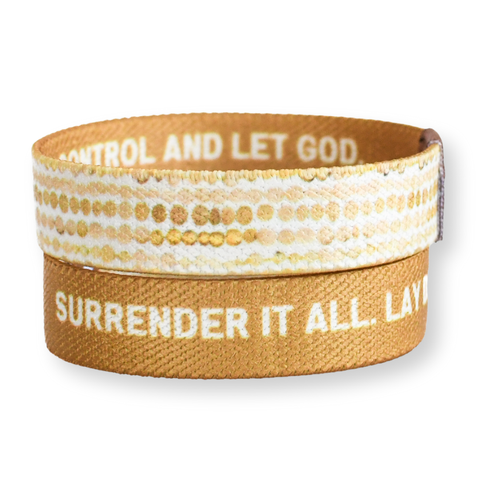 Gold Surrender It All Womens Truthband