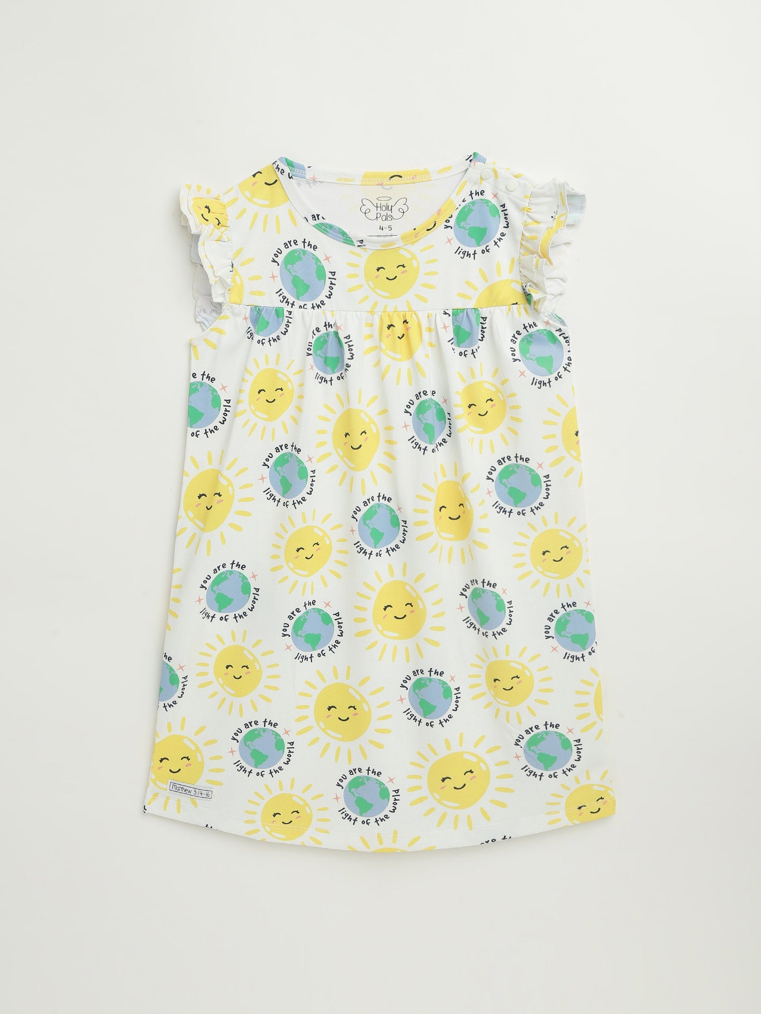 Light of the World PJ Girls Nightgown Polyester