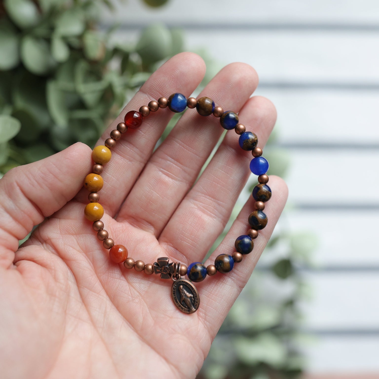Saint Carlo | First Communion Decade Bracelet