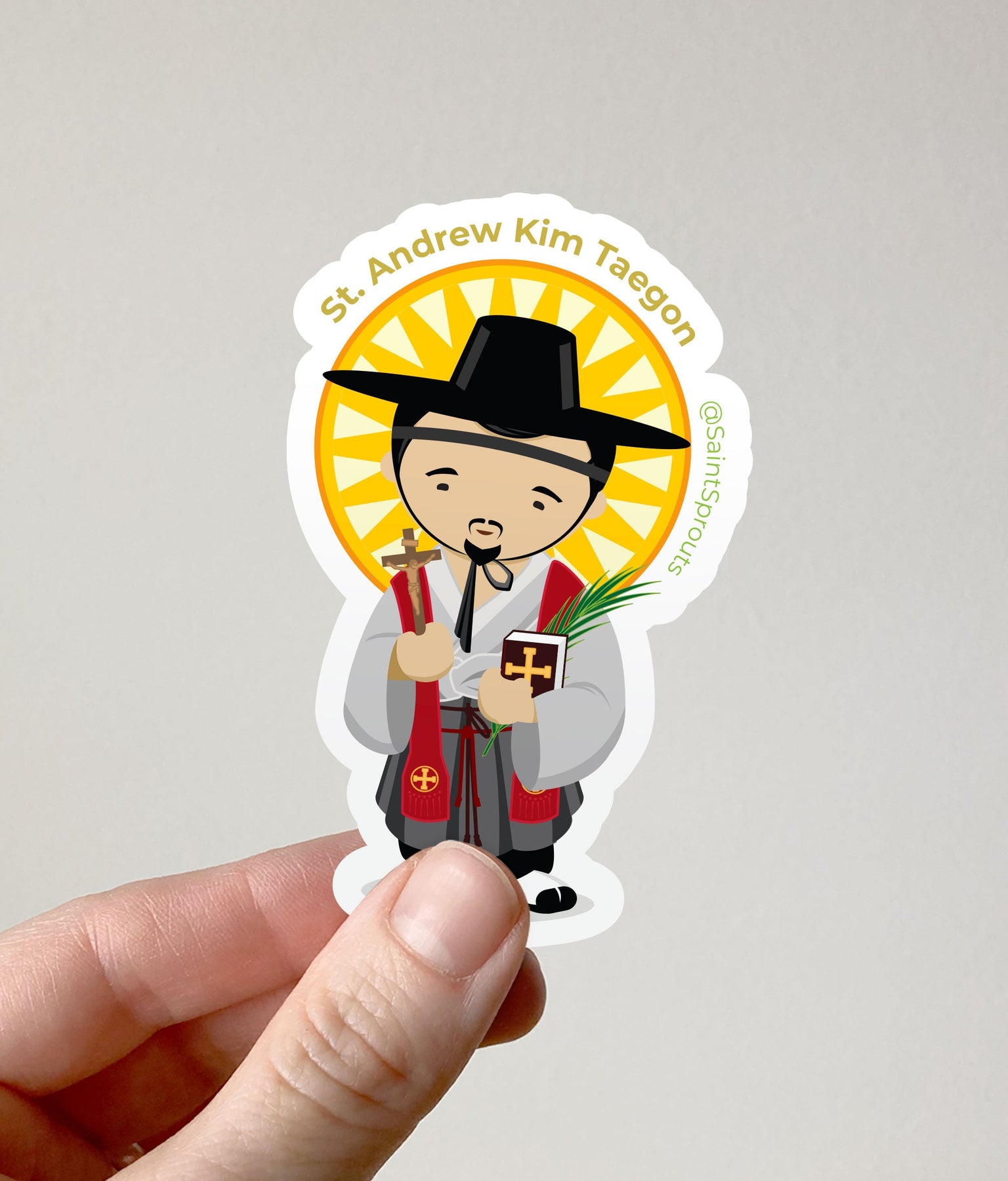 St. Andrew Kim Taegon Magnet