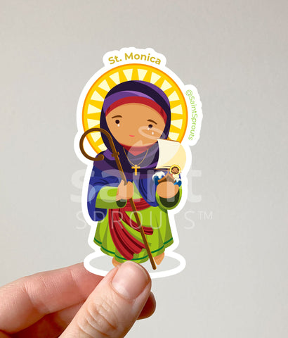 St. Monica Sticker