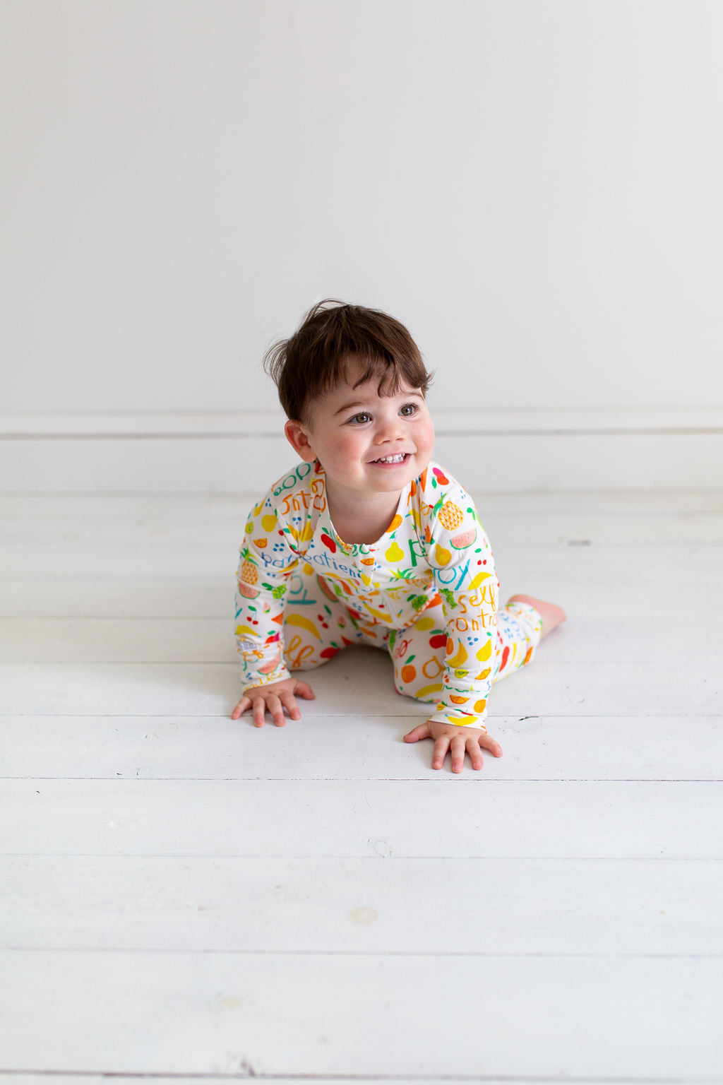 Fruit of the Spirit PJ Footless Onesie Bamboo