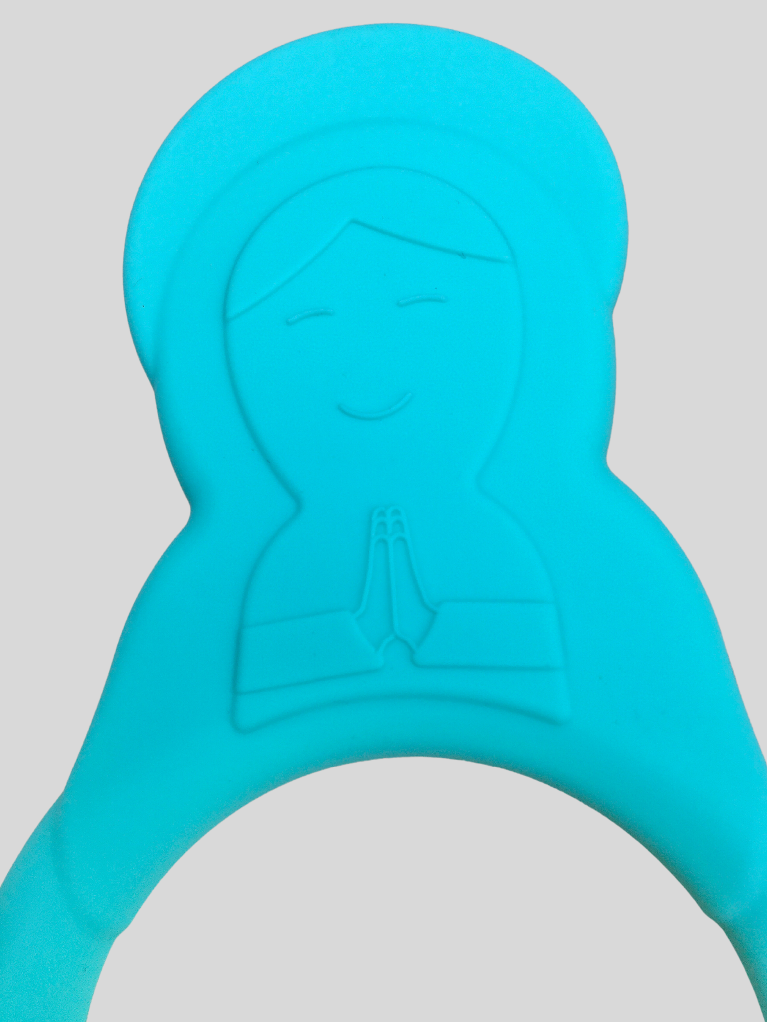 Mary Silicone Teether, Blessed Mother Toy