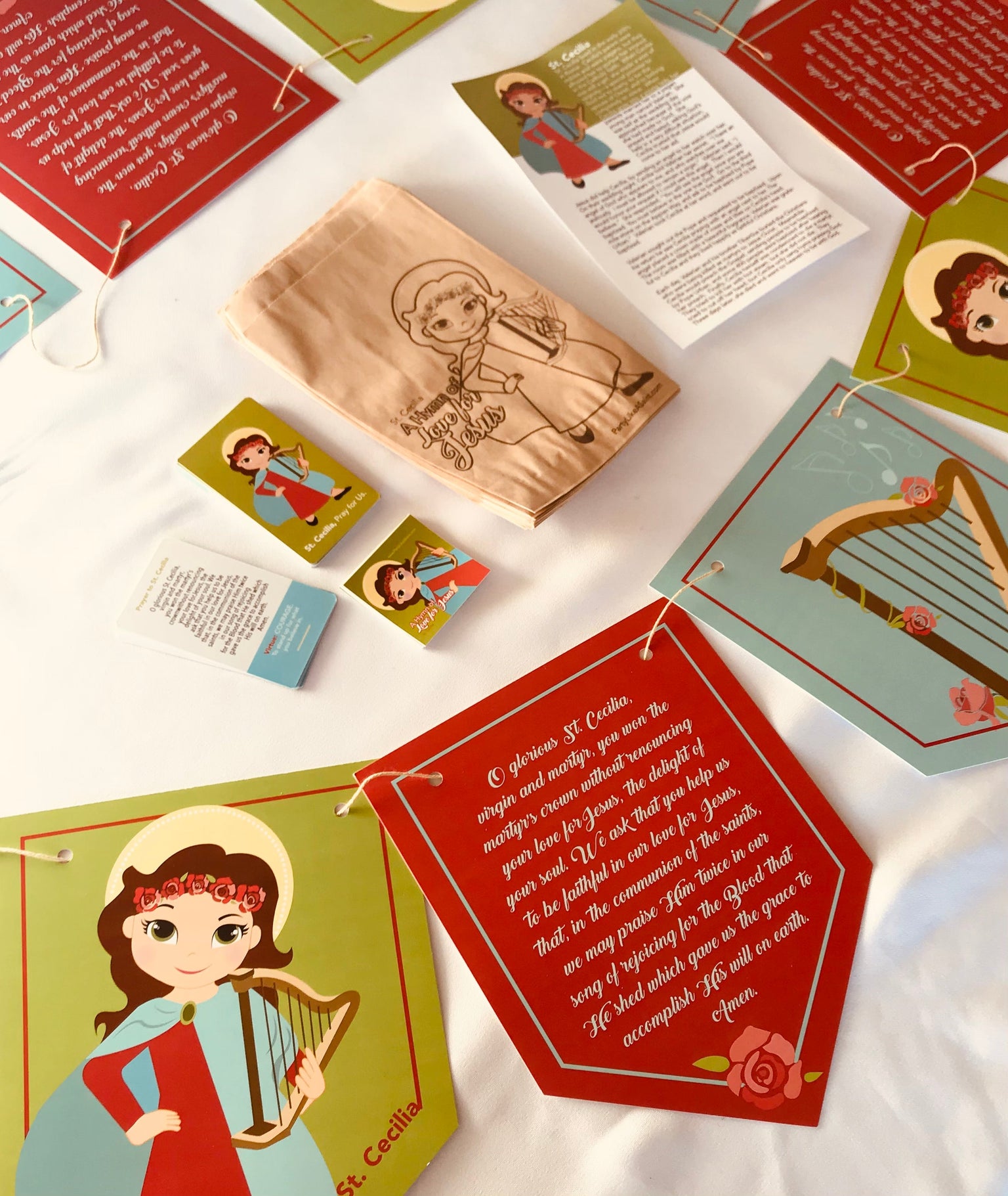 St. Cecilia Party Decorations: Celebrate Music and Faith!