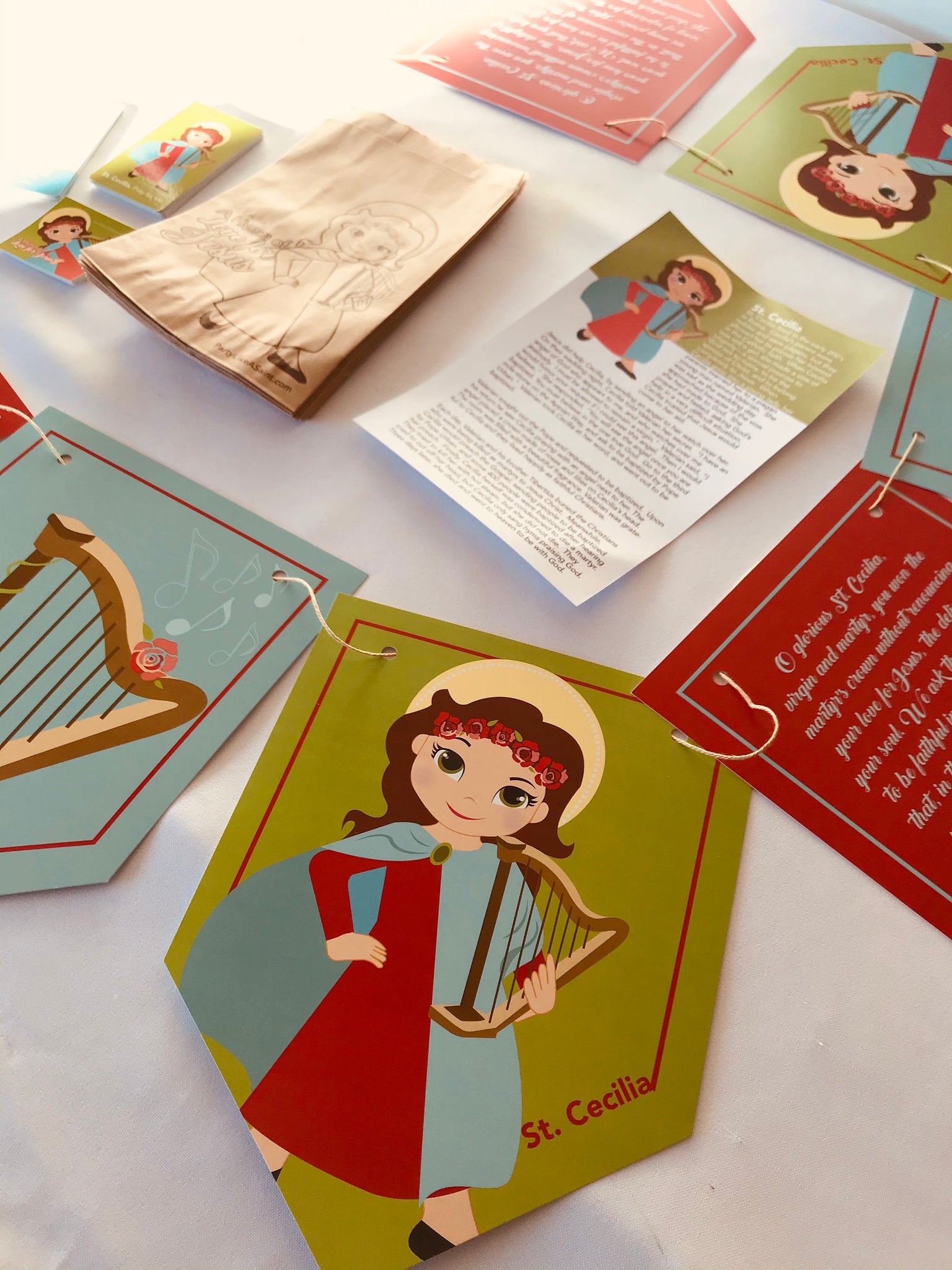 St. Cecilia Party Decorations: Celebrate Music and Faith!