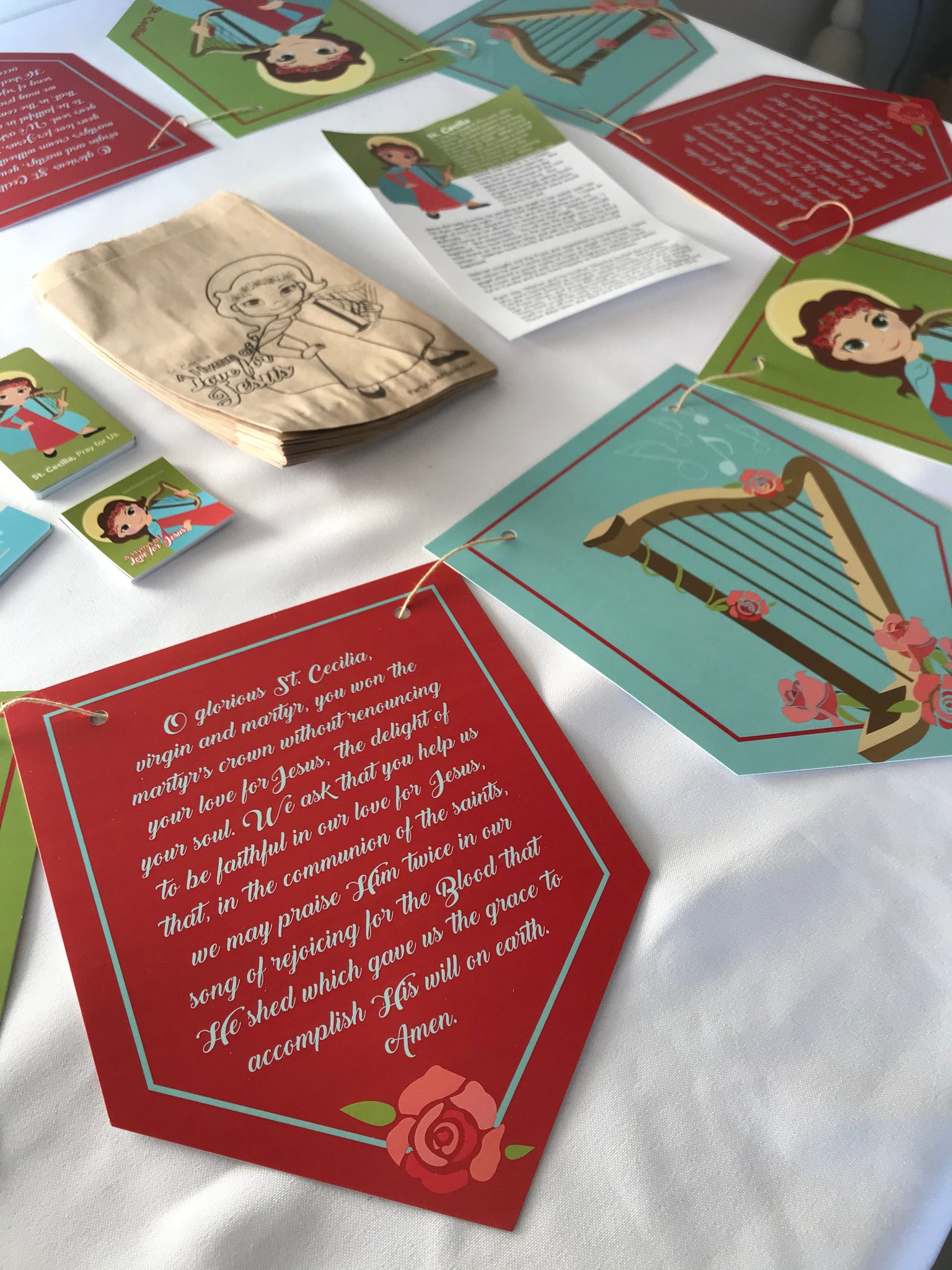 St. Cecilia Party Decorations: Celebrate Music and Faith!