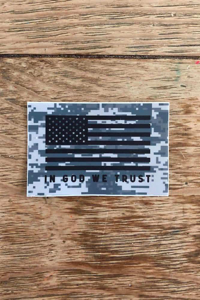 In God We Trust Sticker