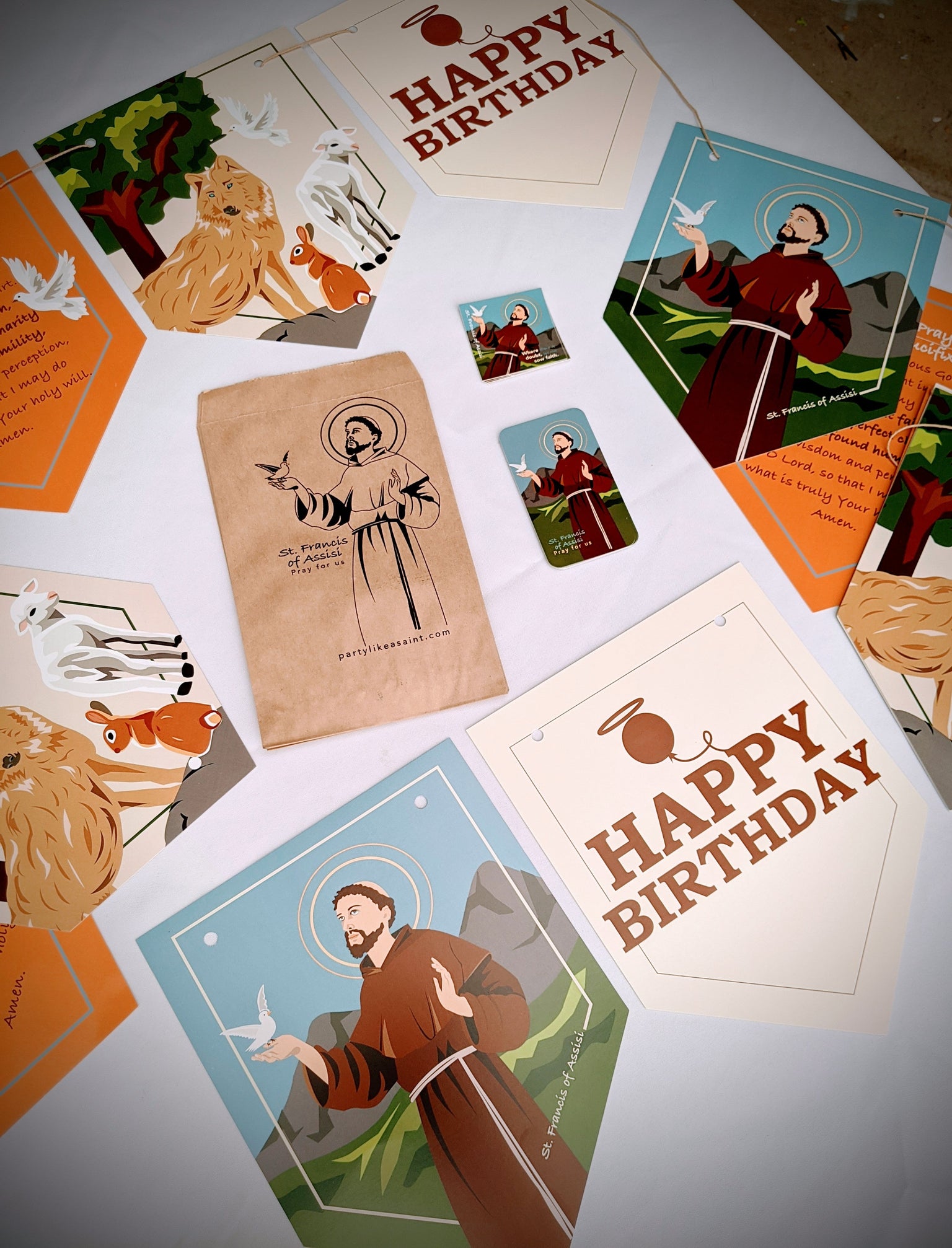 Saint-Themed Party Kits
