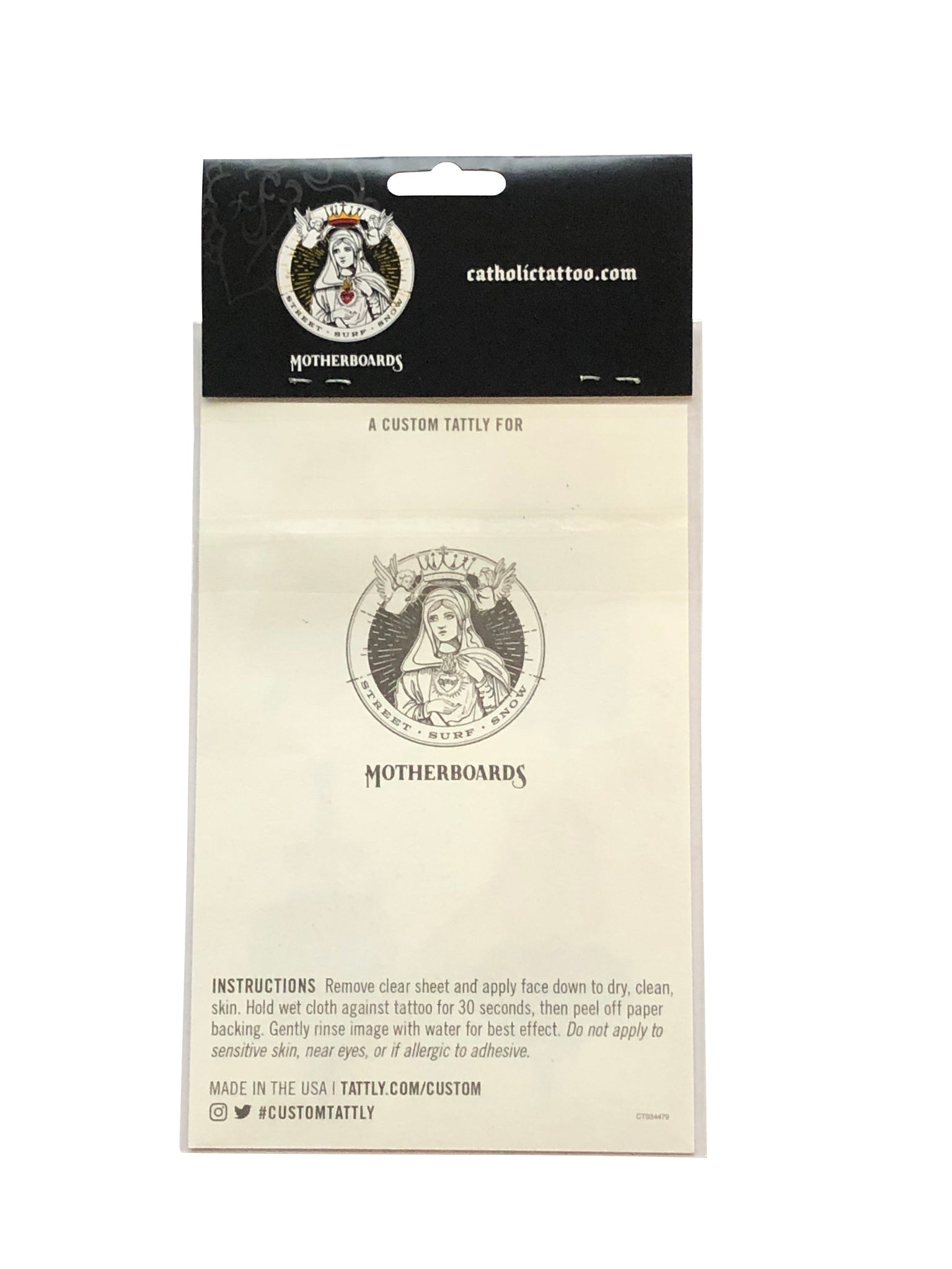 Laus Deo Temporary Tattoos, Made in the USA