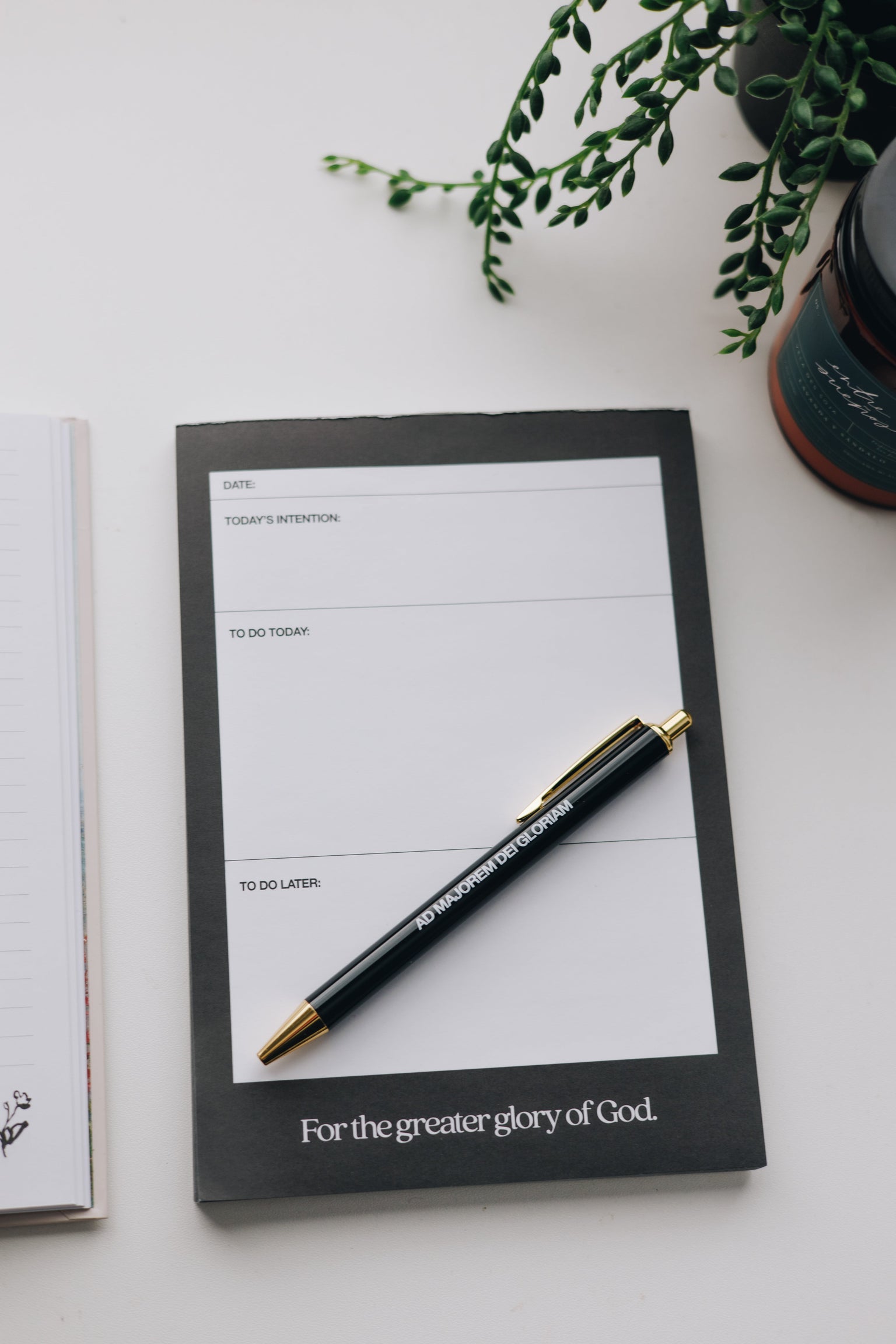 AMDG Catholic Notepad