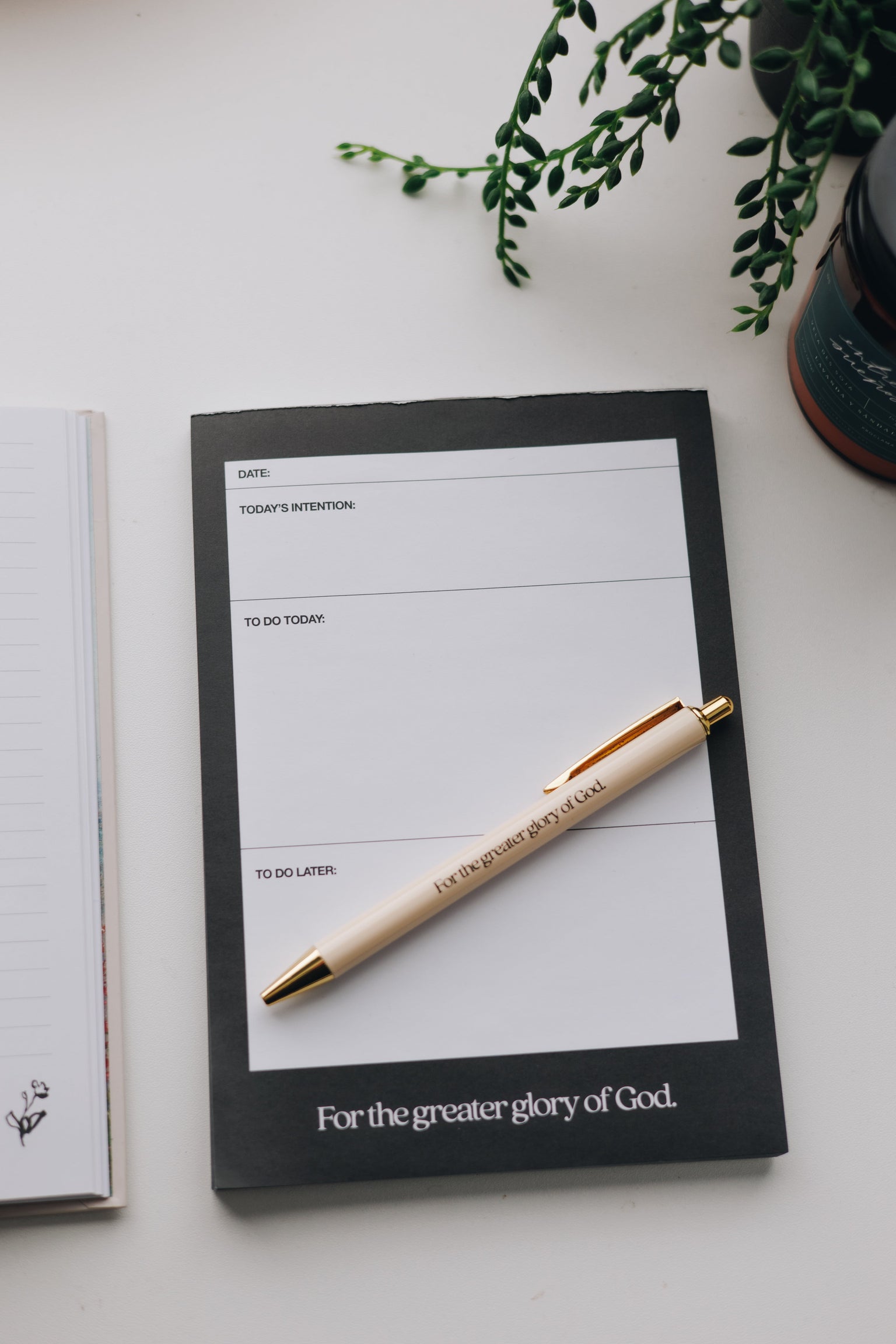 AMDG Catholic Notepad