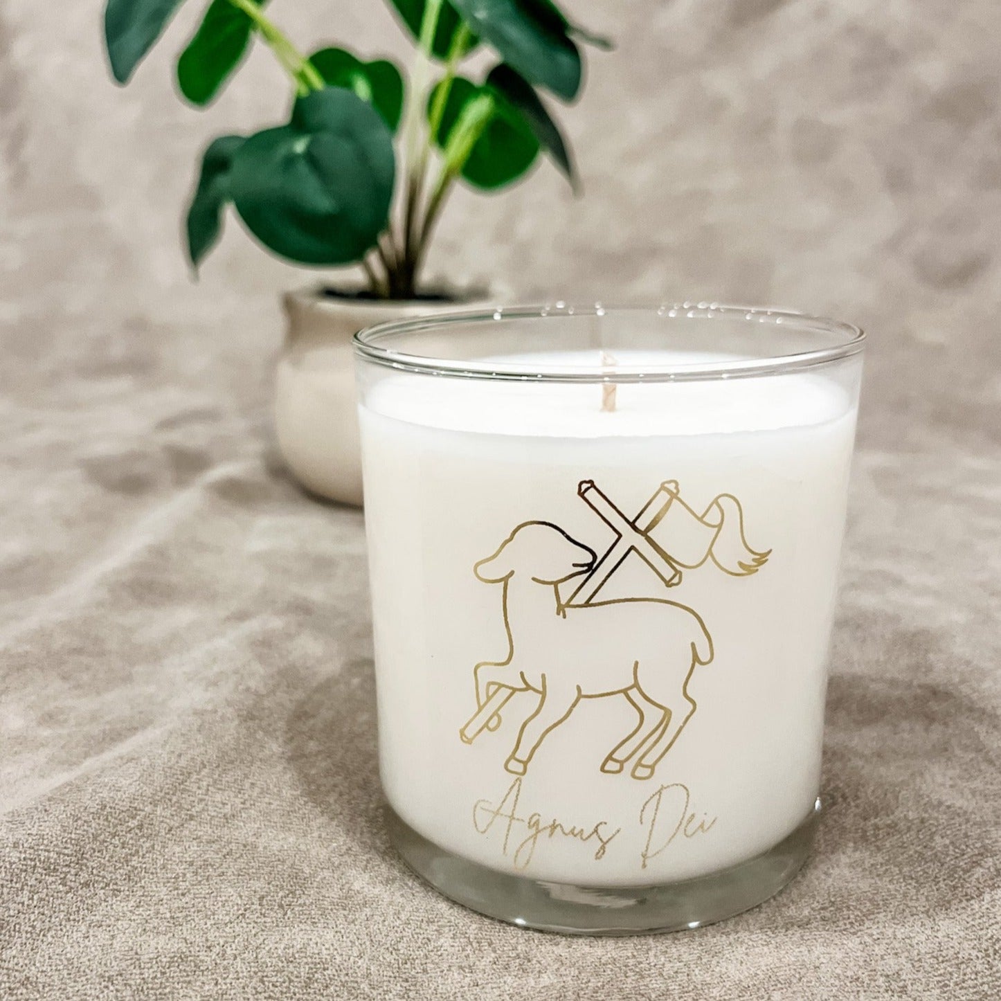 Agnus Dei Candle