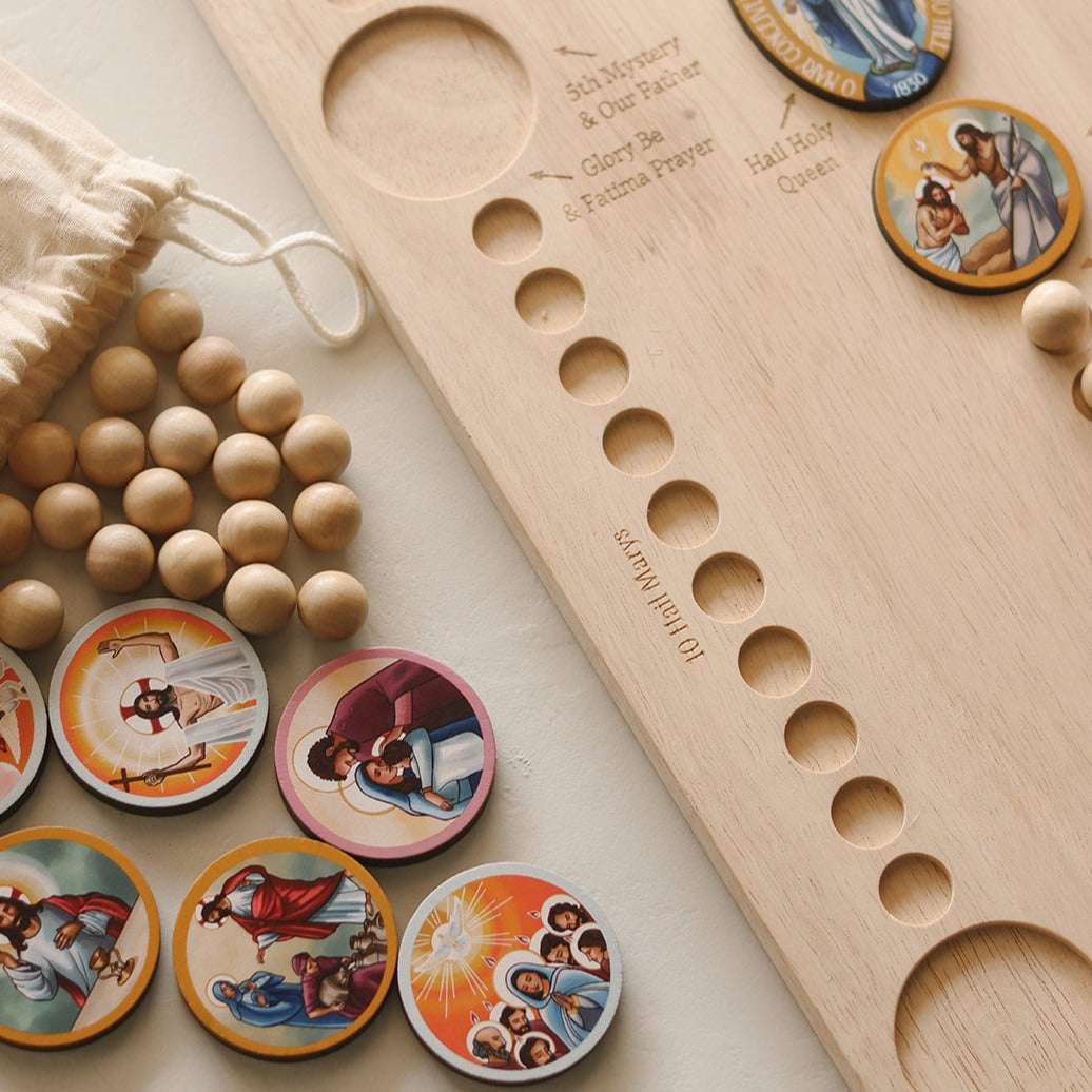 Wooden Rosary Board™