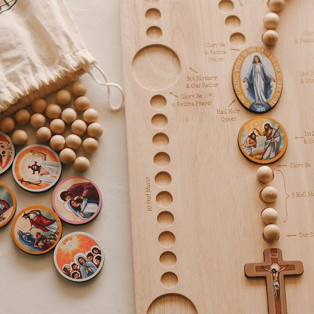 Wooden Rosary Board™
