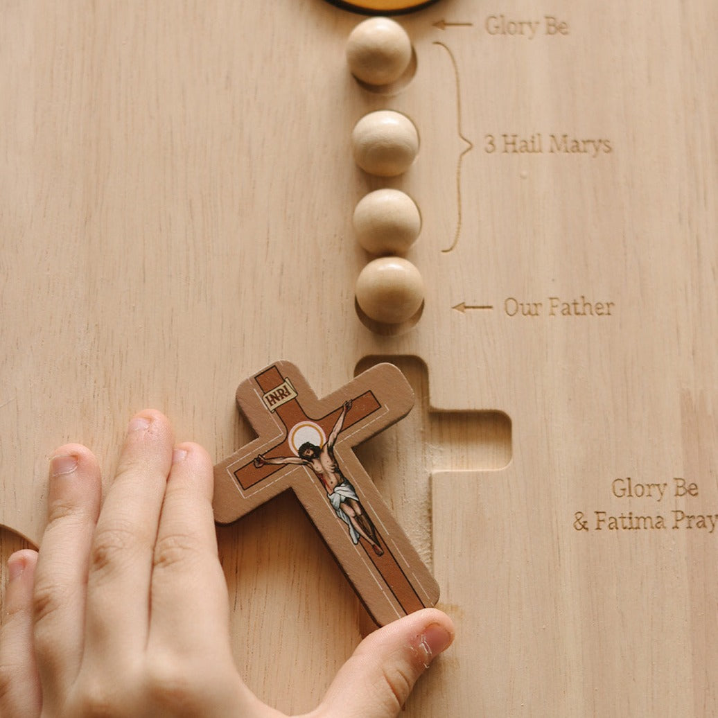 Wooden Rosary Board™