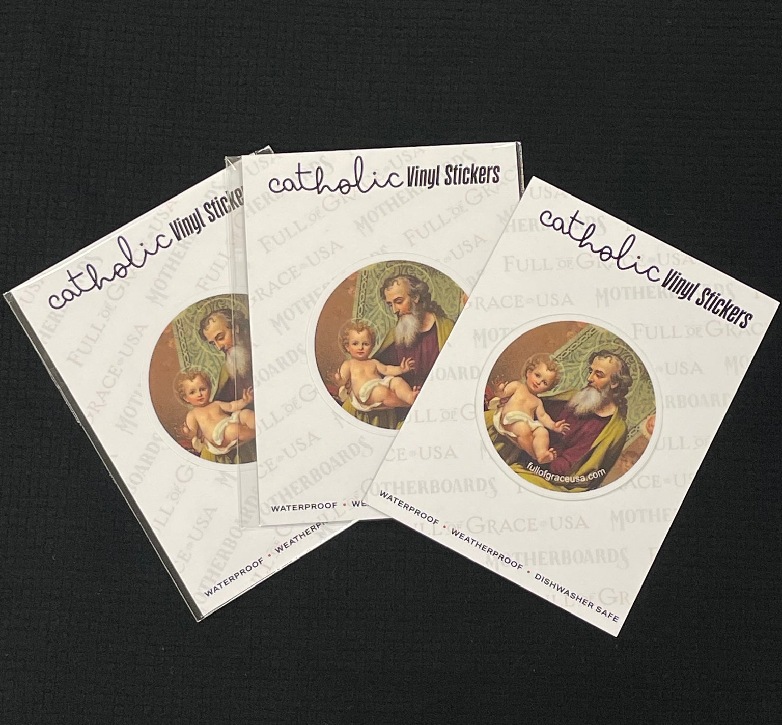St. Joseph & Jesus Sticker Decal
