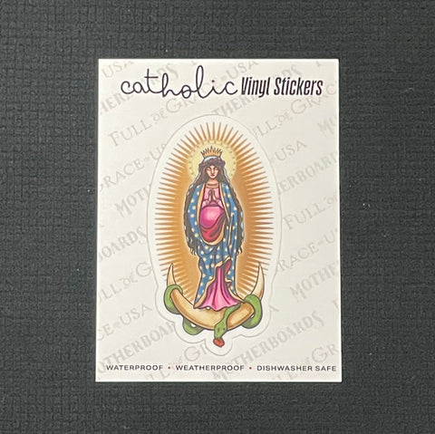 Our Lady of Guadalupe Sticker Decal