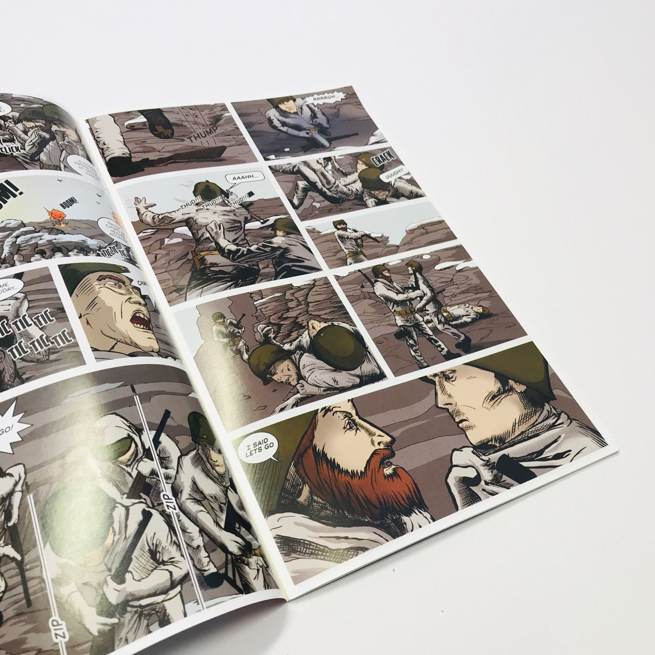 Saint Michael Above the 38th Parallel Gold Edition Comic Book