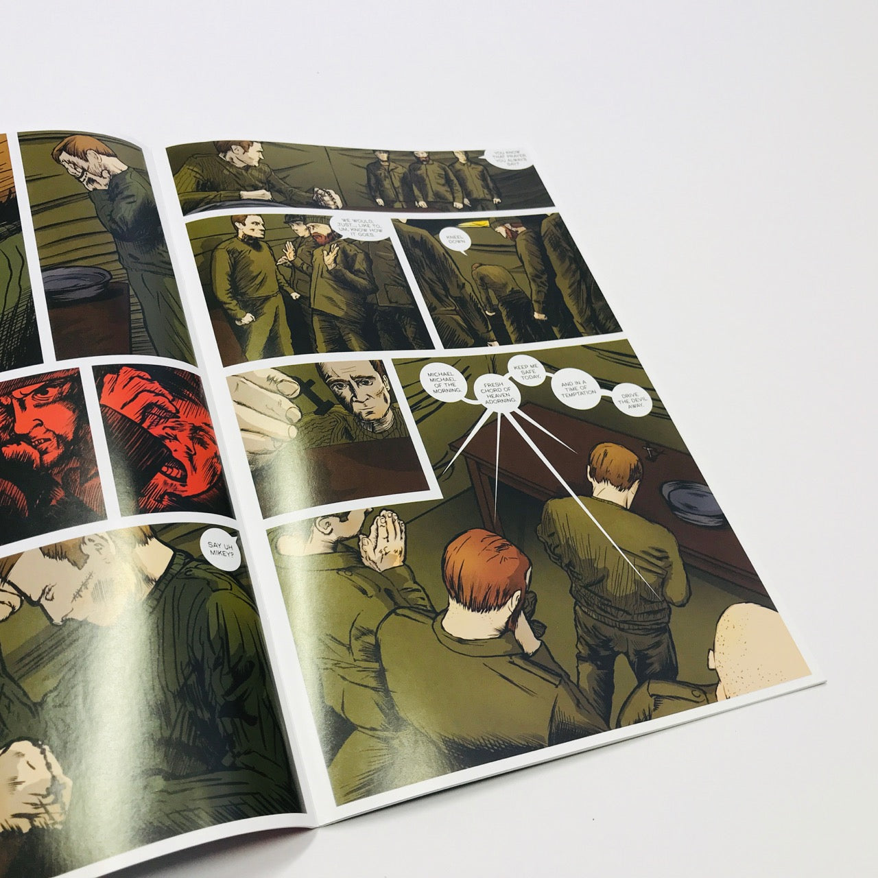 Saint Michael Above the 38th Parallel Gold Edition Comic Book