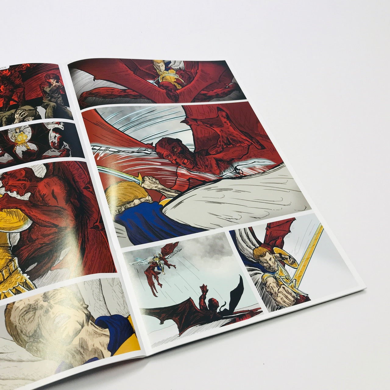 Saint Michael Above the 38th Parallel Gold Edition Comic Book