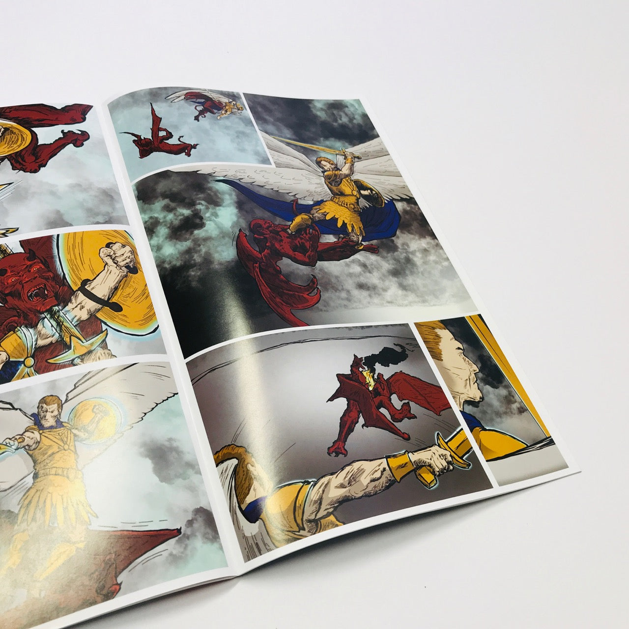 Saint Michael Above the 38th Parallel Gold Edition Comic Book