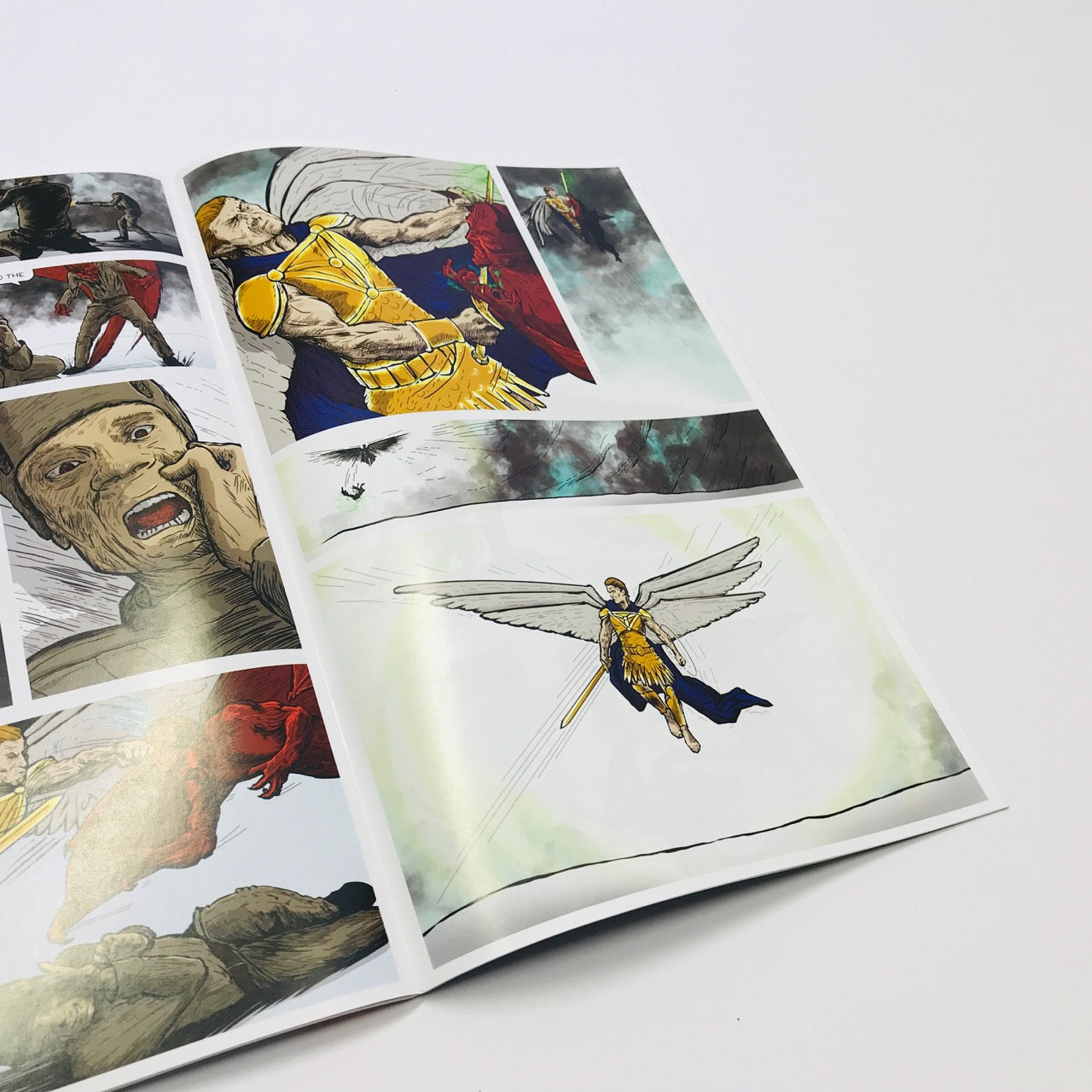 Saint Michael Above the 38th Parallel Gold Edition Comic Book