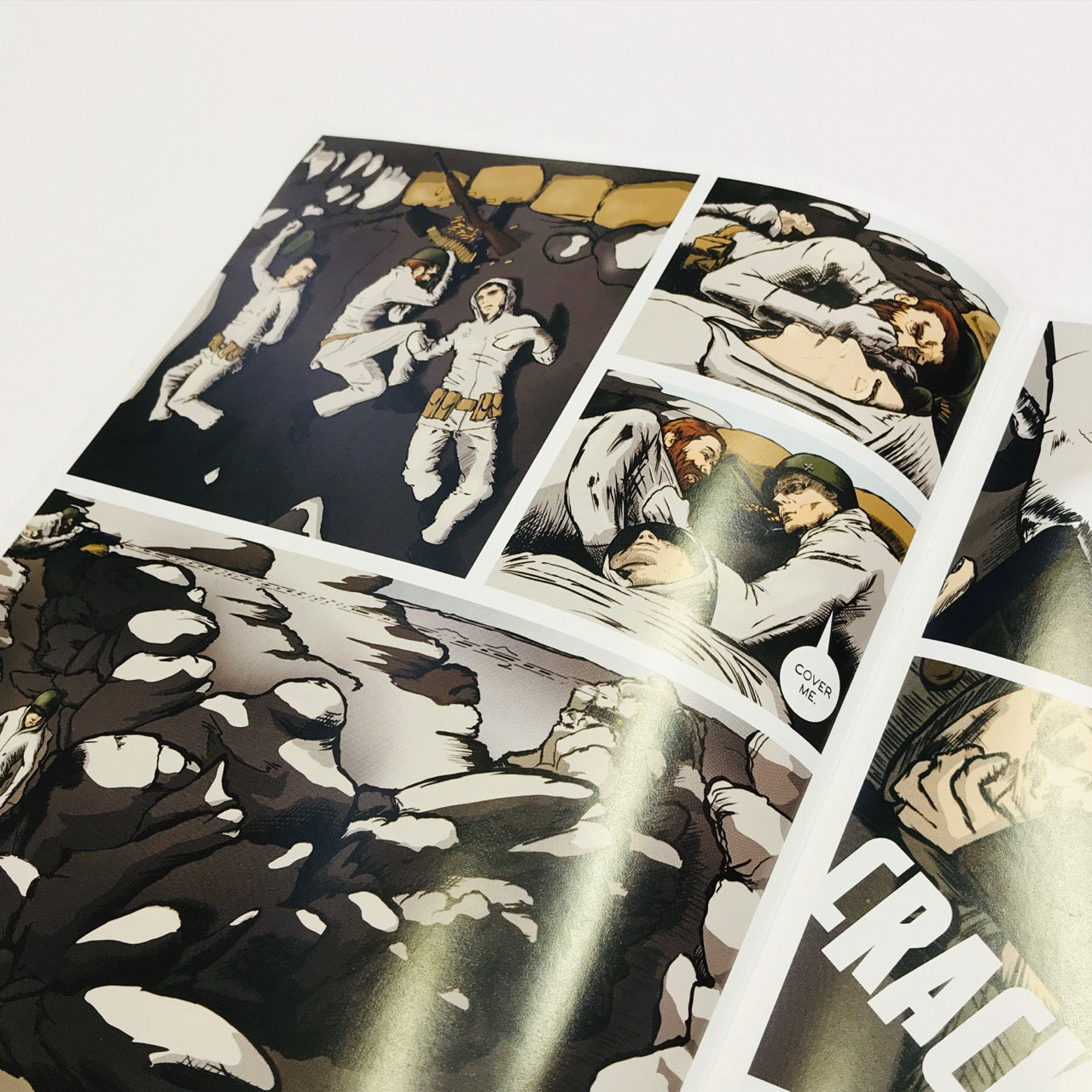 Saint Michael Above the 38th Parallel Gold Edition Comic Book