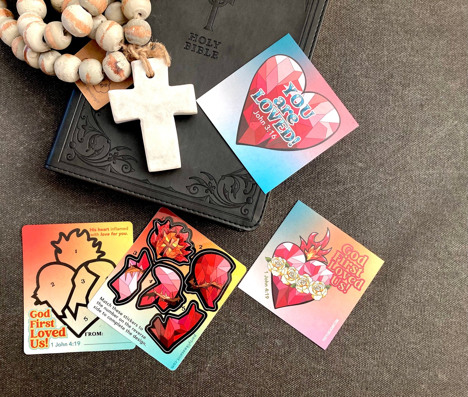Valentine’s Day Combo Card Pack – Perfect for Sharing God’s Love!