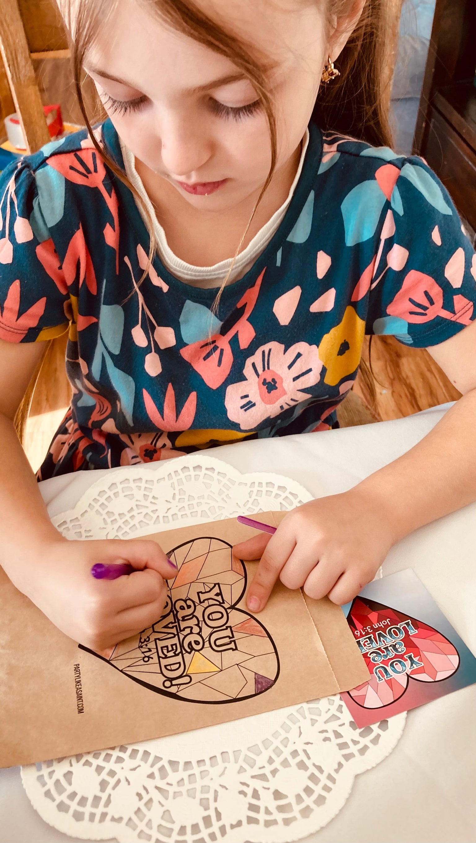 You Are Loved Party Favor Bags