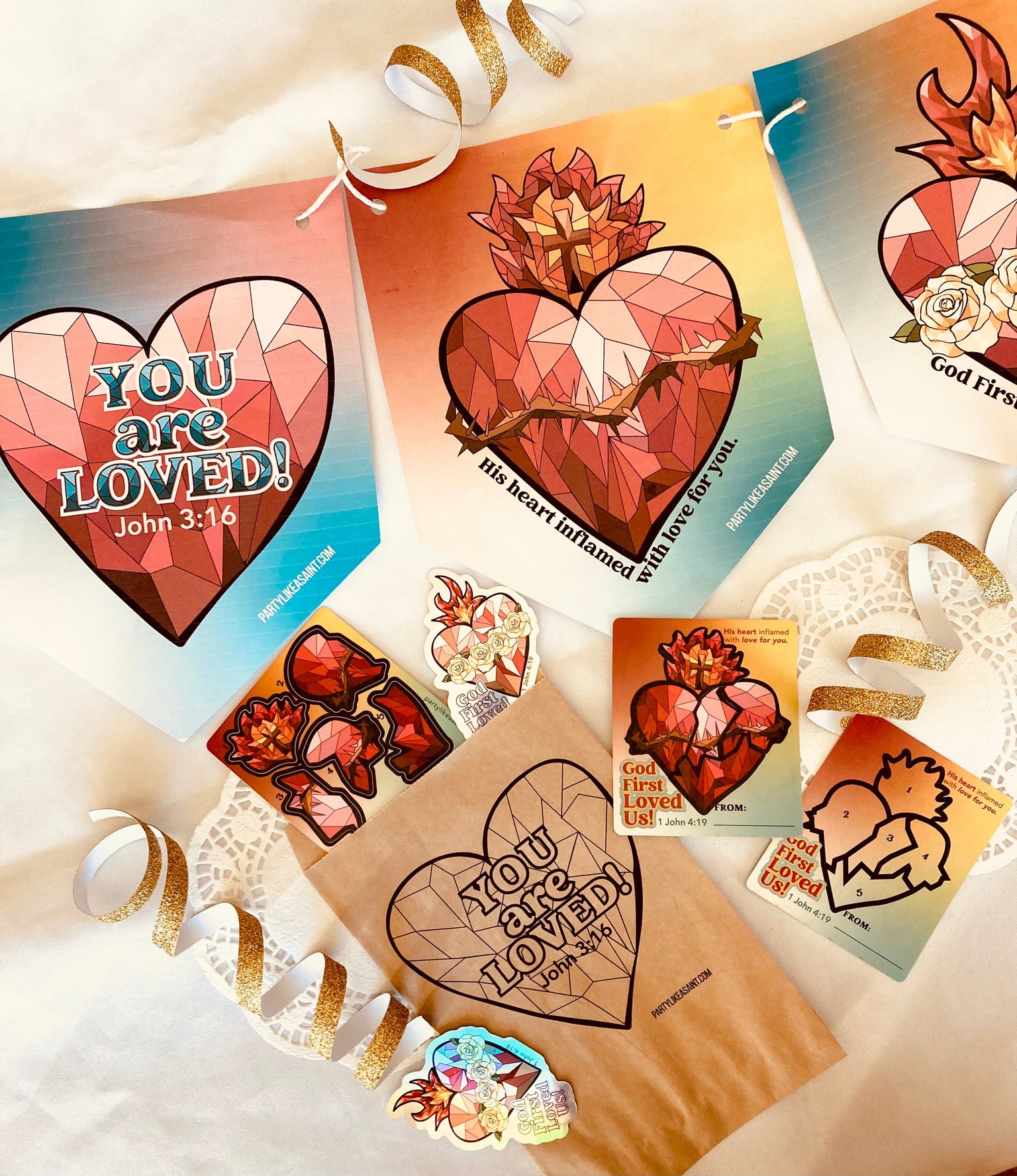 Premium Hearts Valentine's Day Party Package